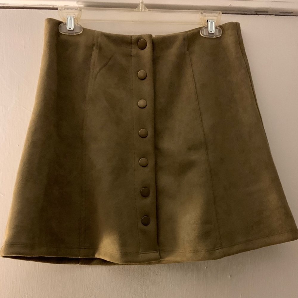 Wishlist Velvet Skirt